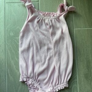 18-24mo Sleeveless Tie-Shoulder One-Piece Romper for Baby
